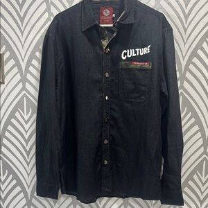 NWT TheLifeApparel Culture Black Long Sleeve Shirt